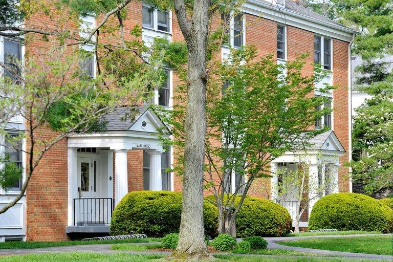 Traditional style housing at Centre College